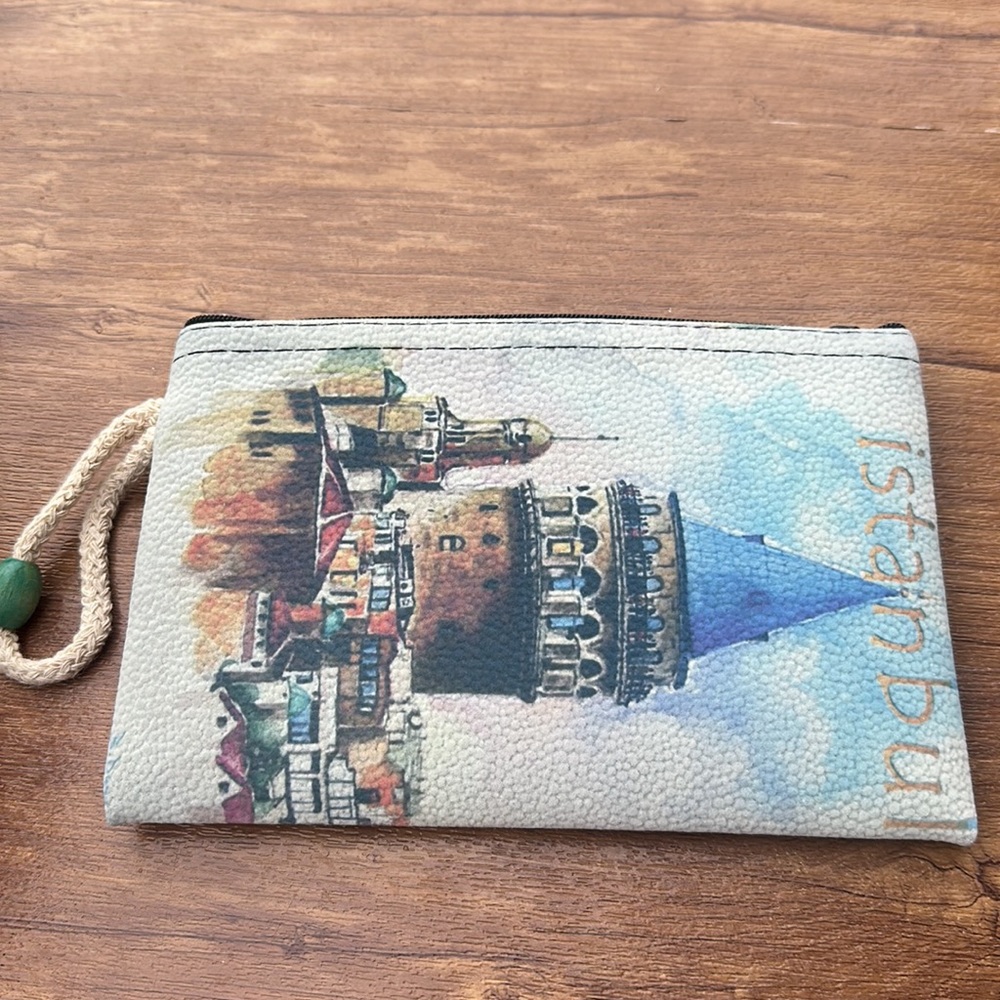 New istanbul Galata Tower Small Flat Amenity Bag
